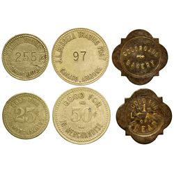 AZ - Ganado,Apache County - Ganado & Goldroads Tokens
