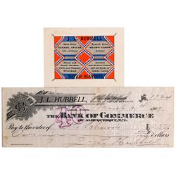 AZ - Ganado, Apache County - 1909 - J.L Hubbell Indian Trader Items