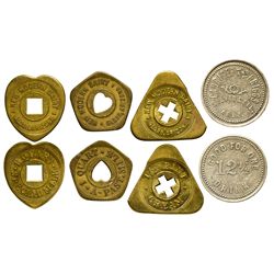 AZ - Globe,Gila County - Globe & Silver Bell Tokens