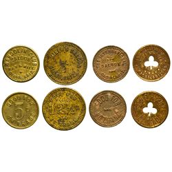 AZ - Globe,Gila County - c1880 - Globe Tokens