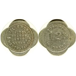 AZ - Pearce,Cochise County - 1913-1914 - Belmont Saloon Token