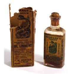 AZ - Phoenix,Rattlesnake Oil Liniment Bottle
