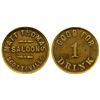 Image 1 : CA - Scottsville,Amador County - c1908 - Matt Thomas Saloon Token
