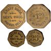 Image 1 : CO - Ordway,Crowley County - c1905 - Kropf Bros Gen'l Mdse Tokens
