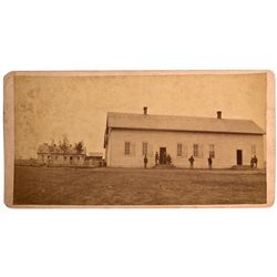Dakota South - Fort Sully,Hughes County - c1880 - Fort Sully Photograph