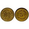 Image 1 : ID - Cambridge,Washington County - c1904-1907 - Cambridge Hotel Token