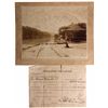 Image 1 : NM - San Marcial,Socorro - 1880s - Flood Photograph and Application for License