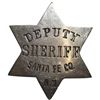 Image 1 : NM - Santa Fe,Deputy Sheriff Badge