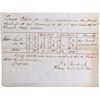 Image 1 : NM - Santa Fe,1849 - Return of Horse Document