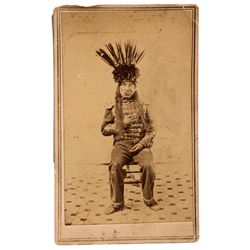 NV - Virginia City,Storey County - 1864 - Chief Winnemucca Photograph