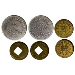 OR - Falls City,Polk County - c1910-1915 - Falls City Tokens