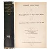 1908 - Street Directory (United States Postal Service) Street Directory (United States)