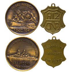 U.S.S. Arizona Tokens