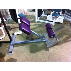 GREY METAL SIT UP BENCH