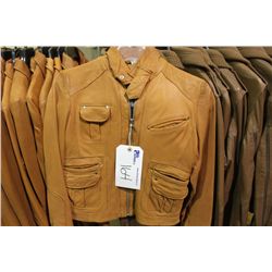 IDENTIFY ANTIK STYLE P911 BROWN LEATHER JACKET