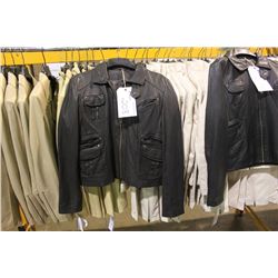 IDENTIFY ANTIK BROWN LEATHER JACKET SIZE 14