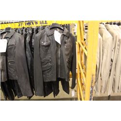 IDENTIFY ANTIK BROWN LEATHER JACKET SIZE 14