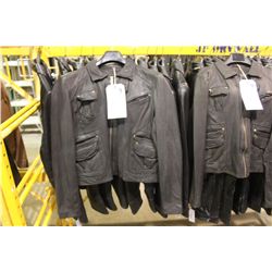 IDENTIFY ANTIK BROWN LEATHER JACKET SIZE 16