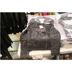 OVERLAND LAMB SKIN BLACK DETROIT STYLE LEATHER