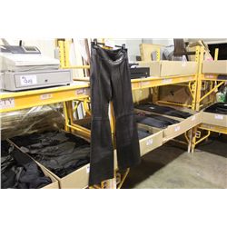 IDENTIFY BLACK LEATHER PANTS SIZE 6