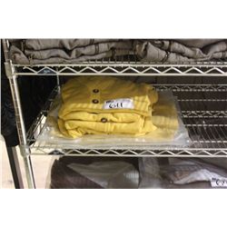 LOT OF YELLOW SWEATERS