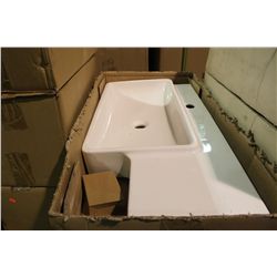 BATHROOM SINK WITH PEDESTAL