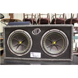 SUBWOOFER WITH AMPLIFIER