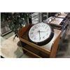 Image 1 : LARGE CLOCK, MAGAZINE RACK & PLANT