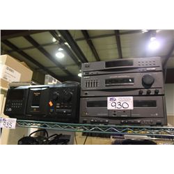 ASSORTED STEREO EQUIPMENT