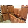 Image 1 : ASSORTED CHERRY KITCHEN CABINETS