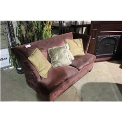 VELOUR LOVE SEAT