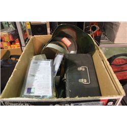 ASSORTED TOOLS & WELDING SUPPLIES