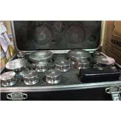 BOX OF CALIBRATED WEIGHTS