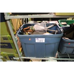 BOX OF ASSORTED TOOLS