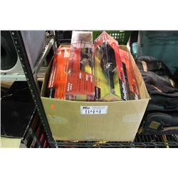 BOX OF CURLING IRONS