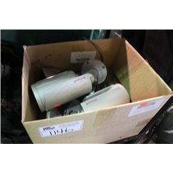 BOX OF SECURITY CAMERAS