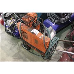 ORANGE PORTABLE AIR COMPRESSOR