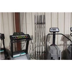 LOT OF ASSORTED BARBELLS