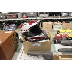 HELMET, ROLLER SKATES & HOUSEHOLD