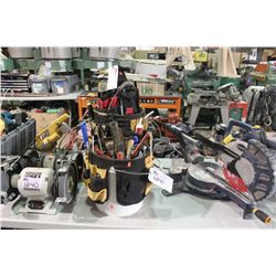 2 TOOL BUCKETS AND CONTENTS