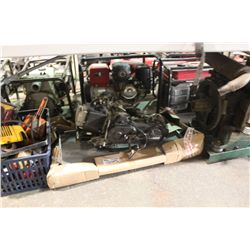 LOT OF SMALL ENGINE PARTS