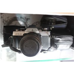 MINOLTA CAMERA AND LENSES