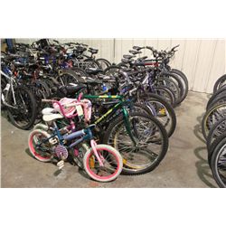 PURPLE KAZOOM KIDS BIKE & PURPLE DESTINY KIDS BIKE