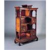 Image 1 : Cabinet chino de estructura arquitectónica, ffs. S. XIX.