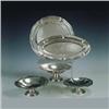 Image 1 : Bandeja circular ingletada en plata punzonada
