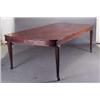 Image 1 : Mesa de comedor estilo Jorge III, en caoba.