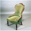 Image 1 : Sillón Luis Felipe en palosanto tallado. Trabajo francés, h.1840