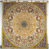 Image 1 : Alfombra de nudo español con dibujo estilo Carlos IV, firmada Real Fábrica de Tapices, Stuyck, Madri