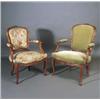 Image 1 : Sillón estilo Luis XV en haya tallada. Trabajo francés, S.XIX-XX