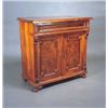 Image 1 : Cómoda de puertas alfonsina en nogal y raiz de nogal.